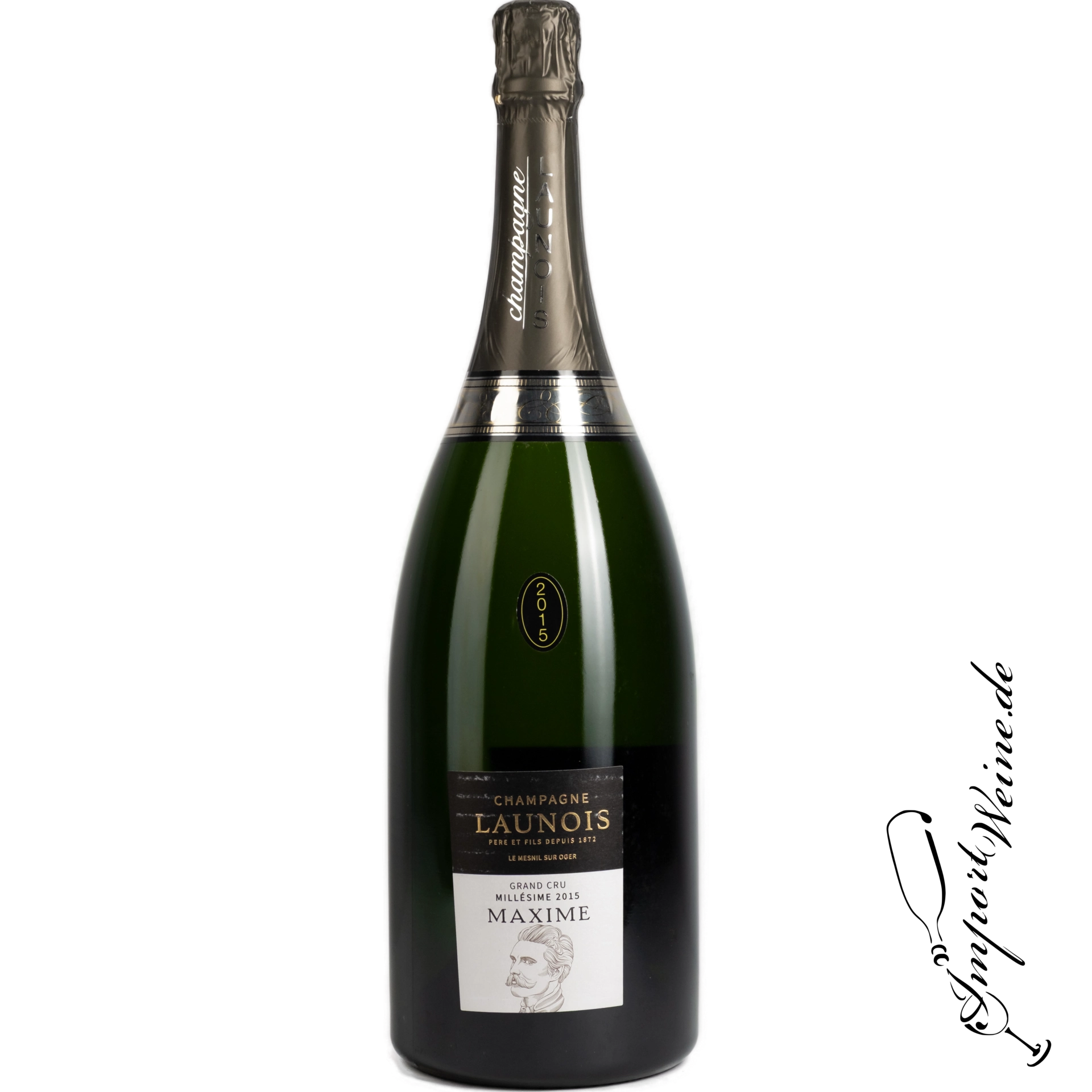 Champagne Launois Maxime Grand Cru Magnum Millésime 2015 1.5L