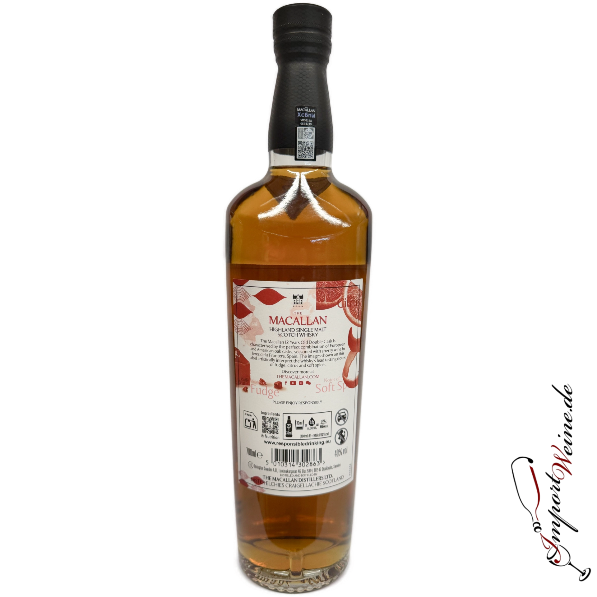 The Macallan 12y Old Highland Single Malt Scotch Whisky Double Cask 40% 0.70l