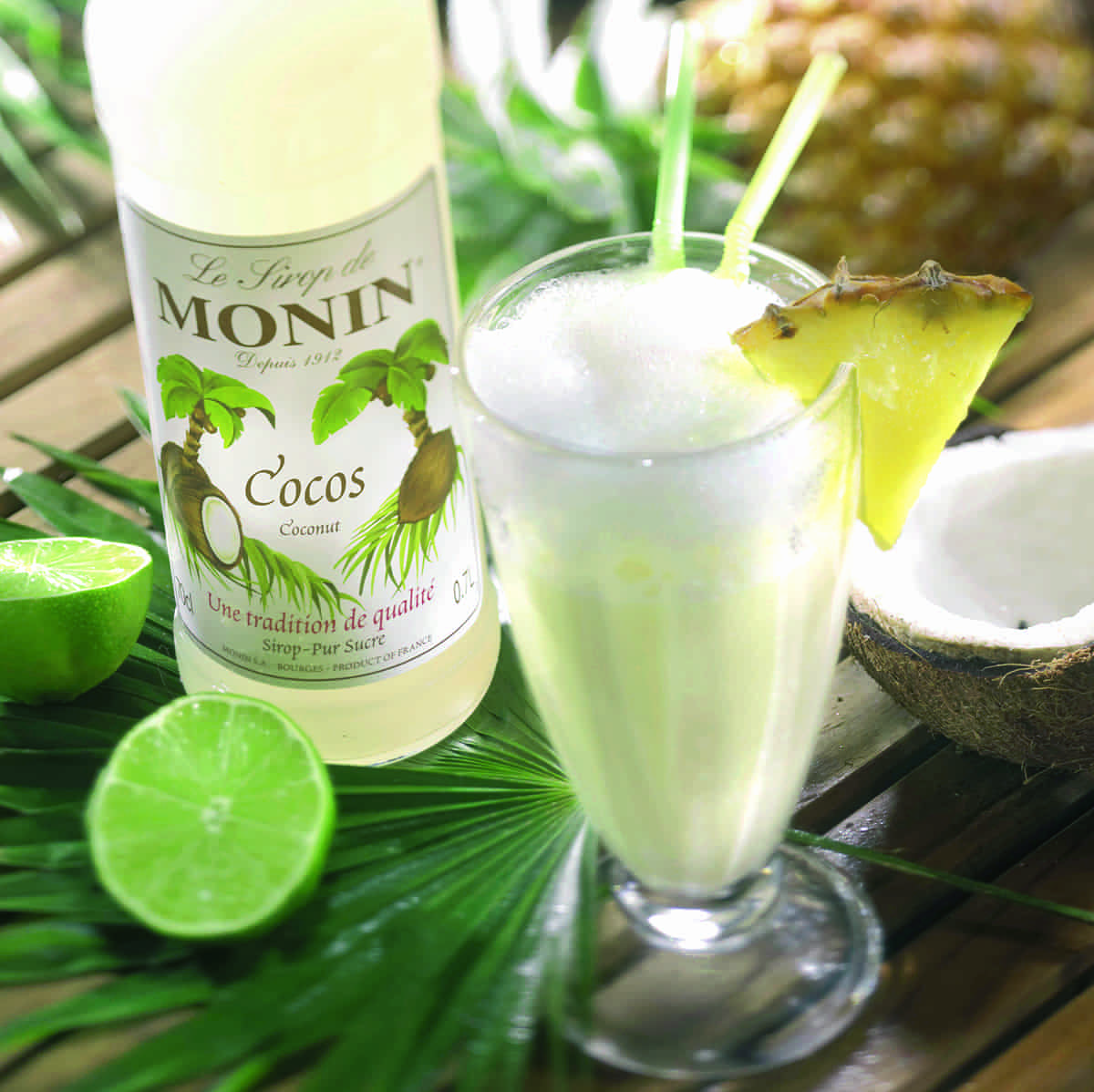 Monin Sirup Cocos Noix de Coco 0,7l Kokosnuss Monin Sirup Cocos Noix de Coco 0,7l Kokosnuss