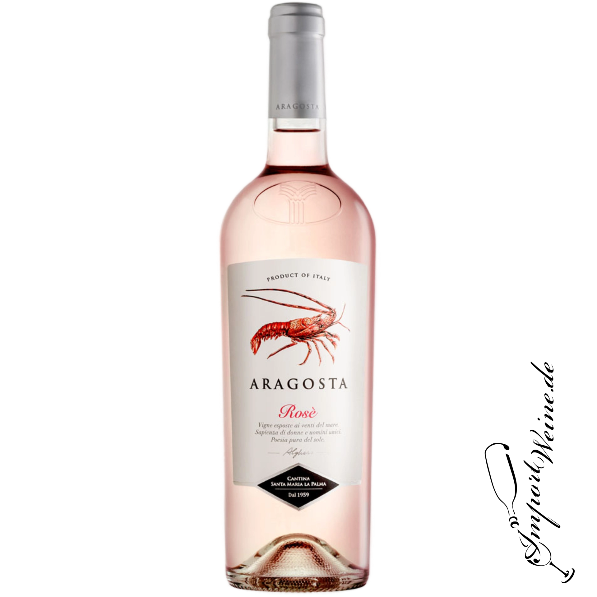 Aragosta Cantina Santa Maria la Palma Rosé Alghero DOC 2024 