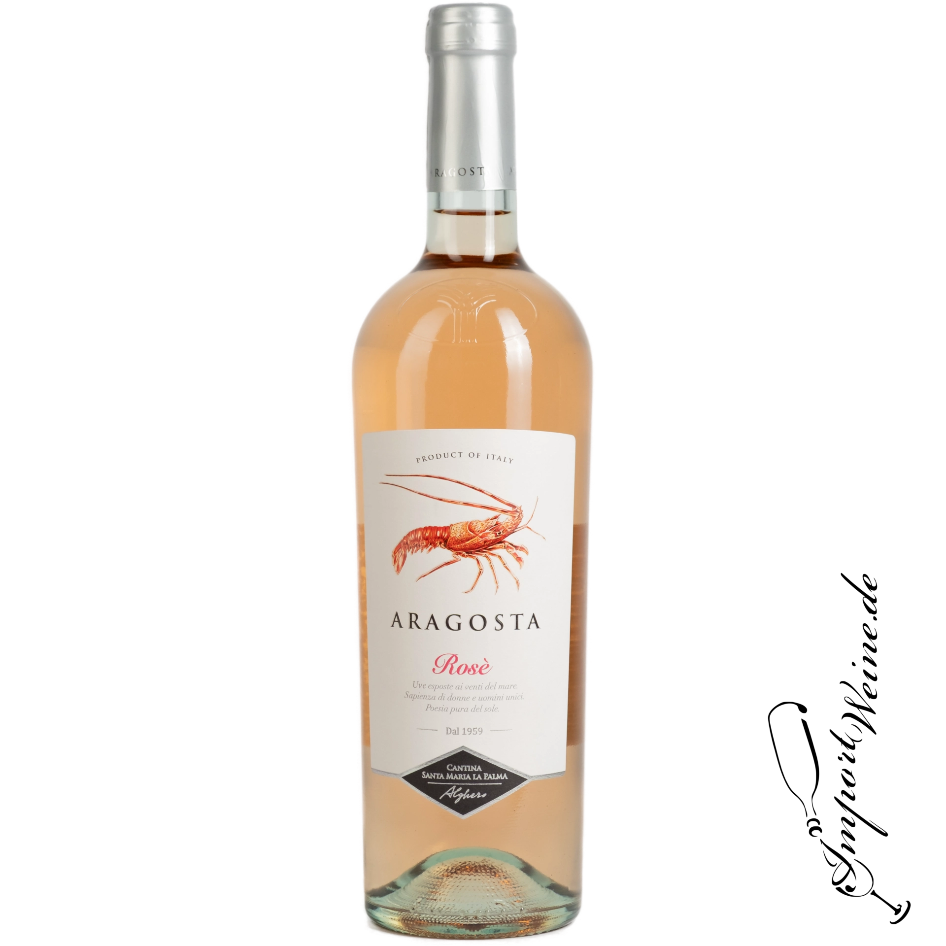 Aragosta Cantina Santa Maria la Palma Rosé Alghero DOC 2024