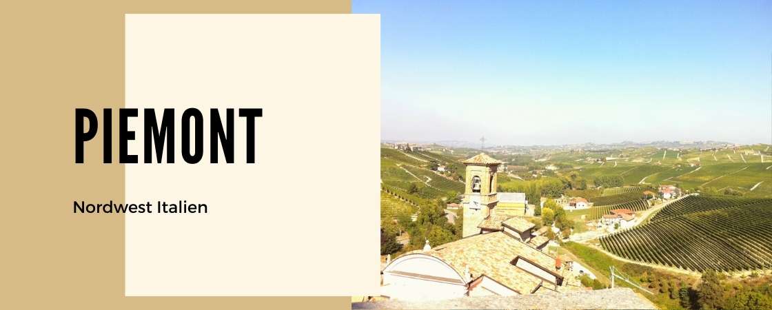Piemont Weinanbaugebiet Norditalien