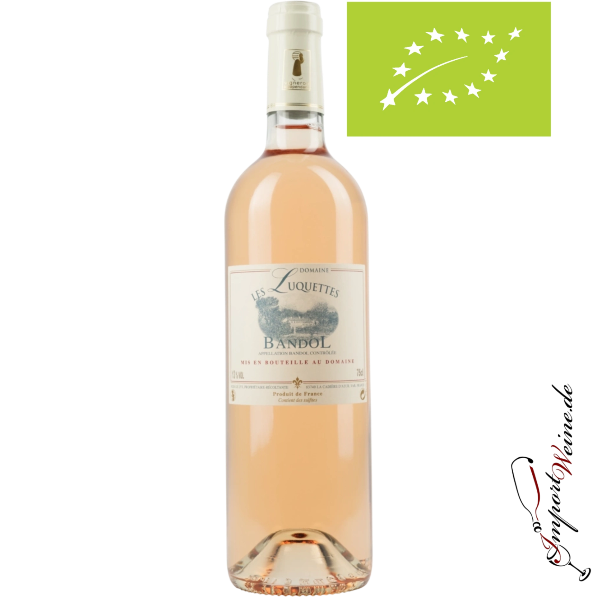 Domaine Les Luquettes Bandol Rosé AOP BIO 2025
