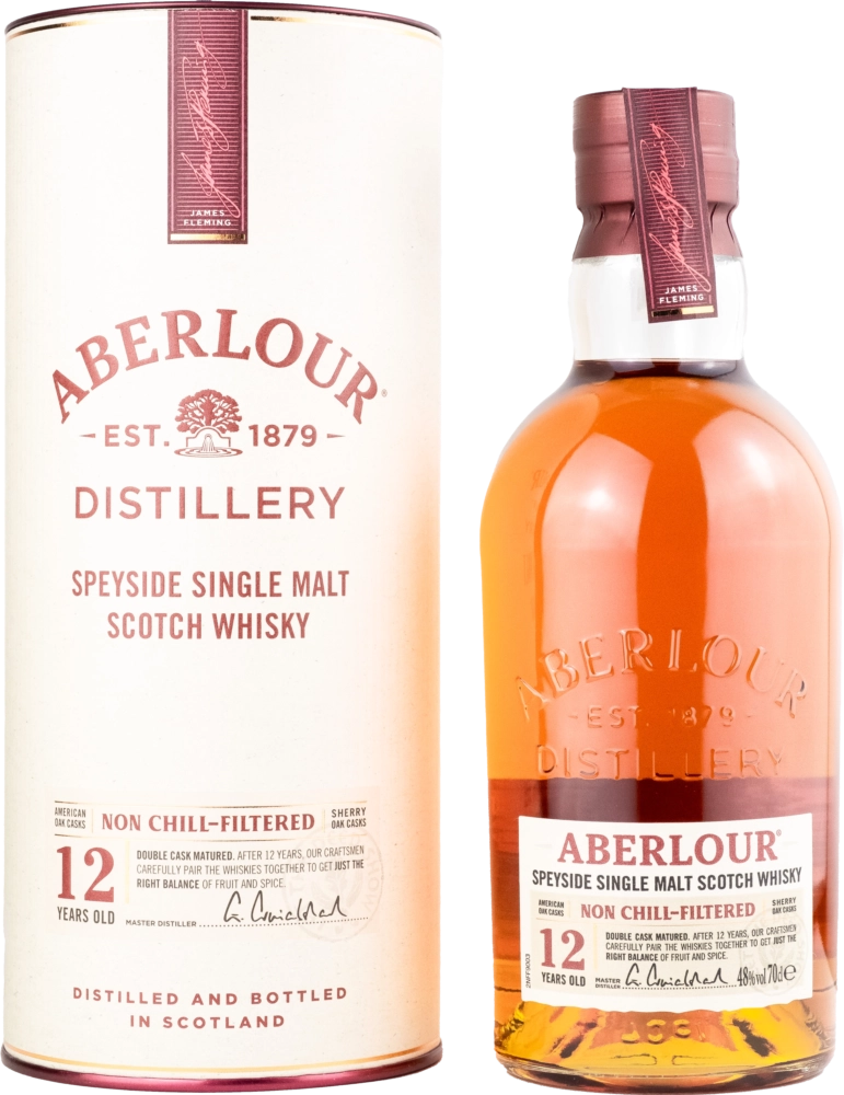Aberlour Speyside Single Malt Scotch Whisky 12y Non Chill-Filtered 48% 0.70l