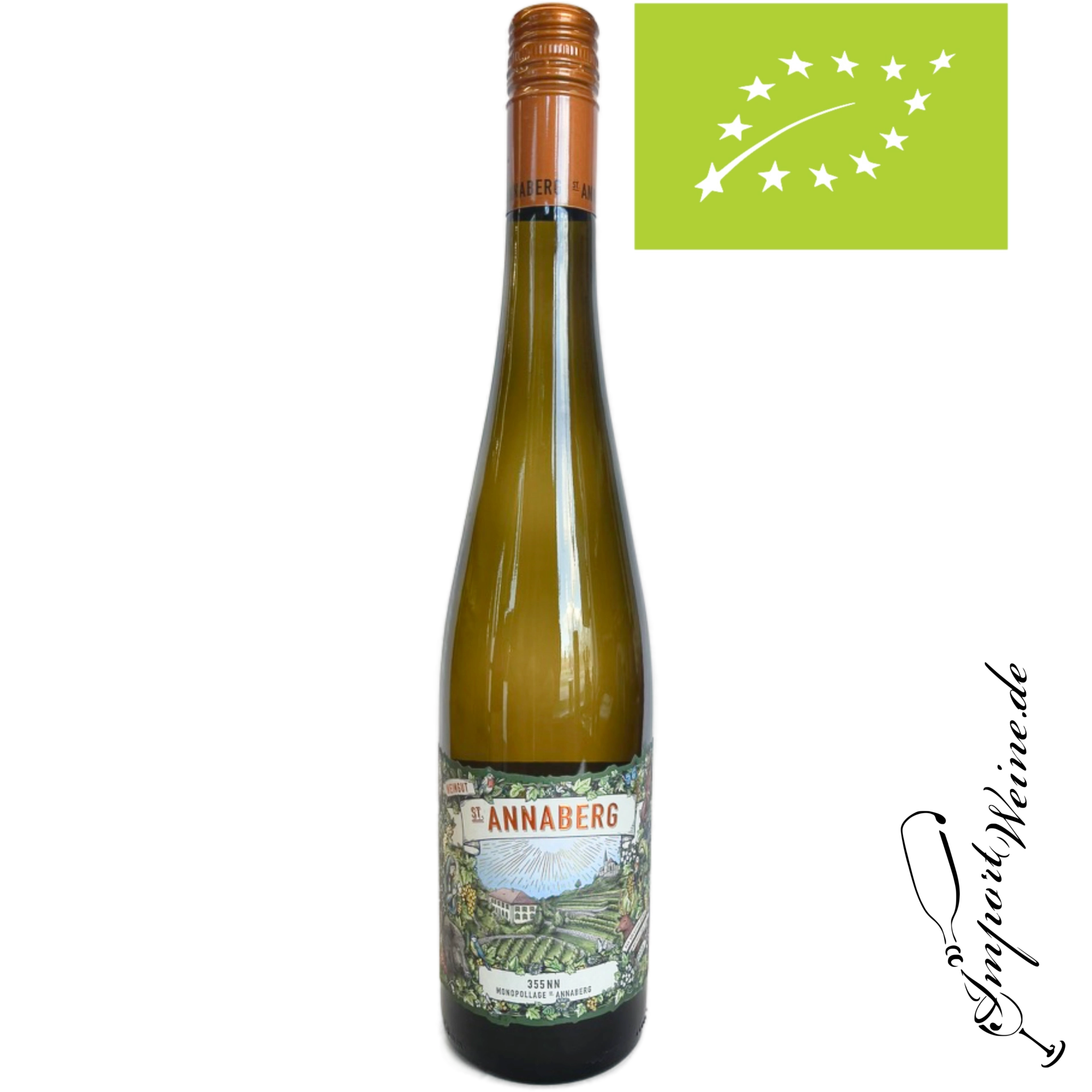 Weingut Lergenmüller Riesling NN 355 St. Annaberg BIO feinherb 2023
