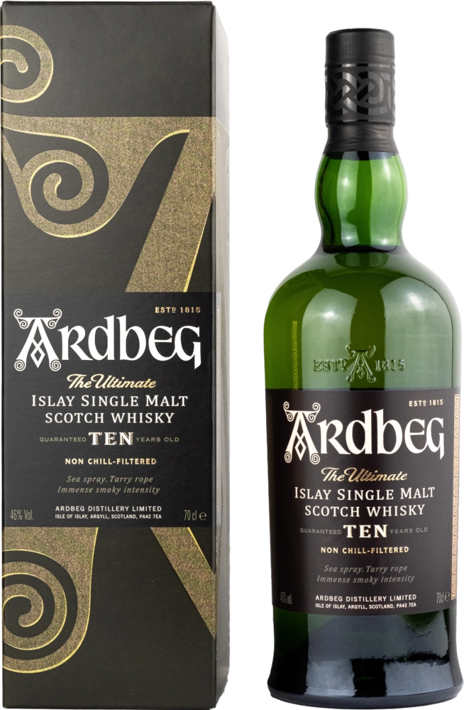 Ardbeg Islay Single Malt Scotch Whisky 10 years