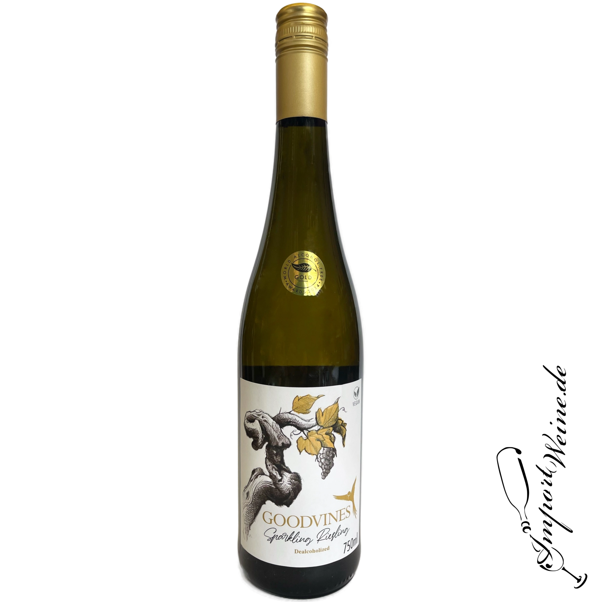 GOODVINE'S SPARKLING Riesling alkoholfrei 0.75 L