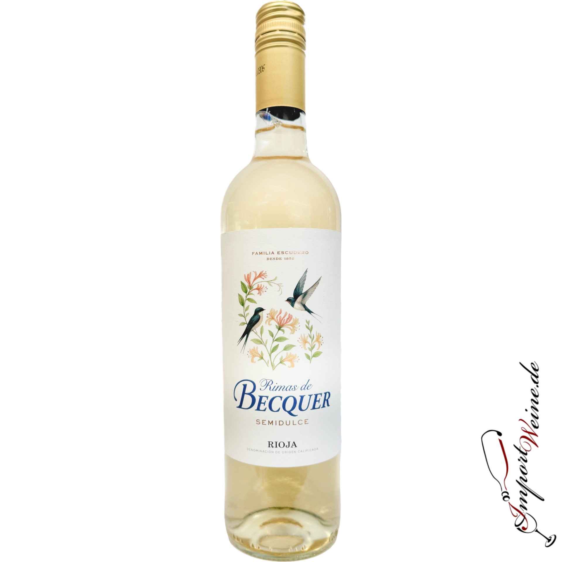 Bodegas Escudero Rimas de Becquer Semi Dulce Rioja