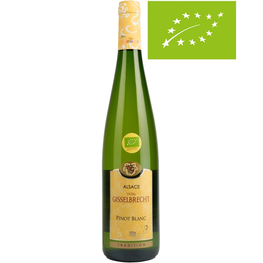 Gisselbrecht Pinot Blanc d'Alsace  AC 2021 Bio