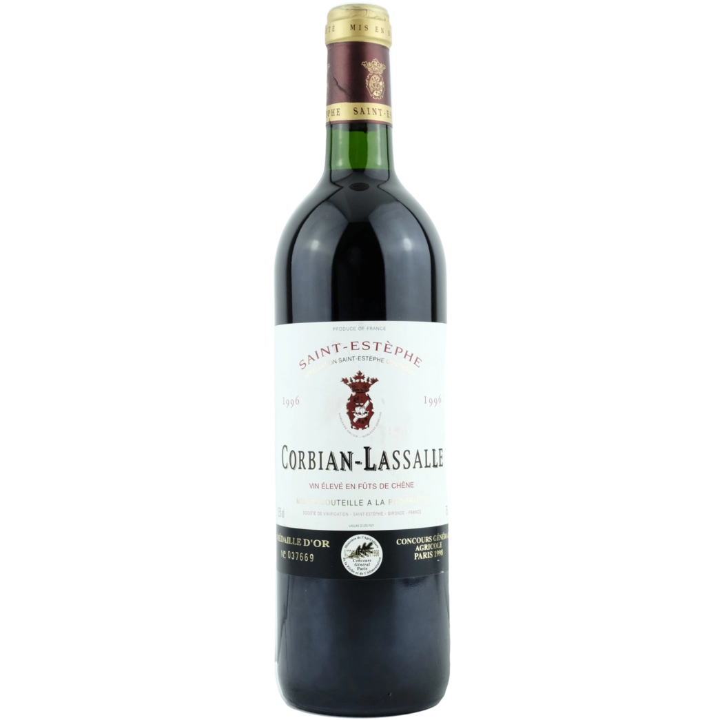 Corbian-Lassalle Saint-Estèphe Médaille d'Or 1996