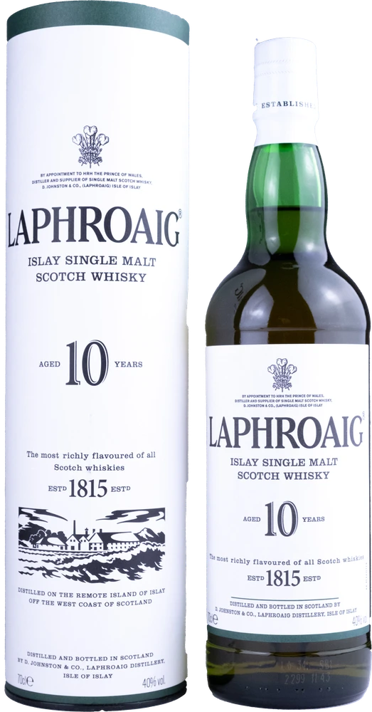 Laphroaig Islay Single Malt Scotch Whisky 10 years Laphroaig Islay Single Malt Scotch Whisky 10 years