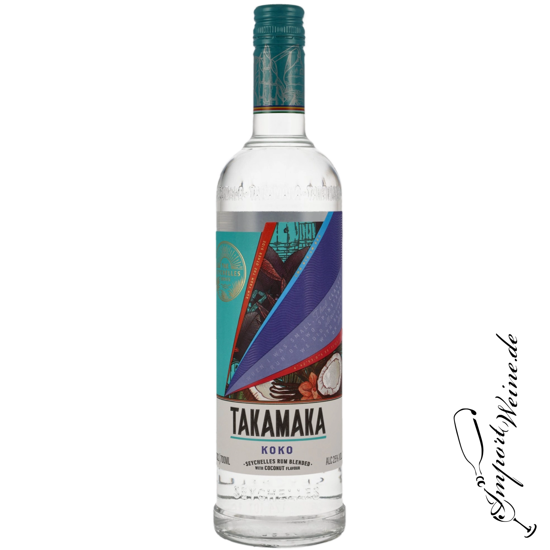 Takamaka Koko Rum Liqueur 25% 0.70l