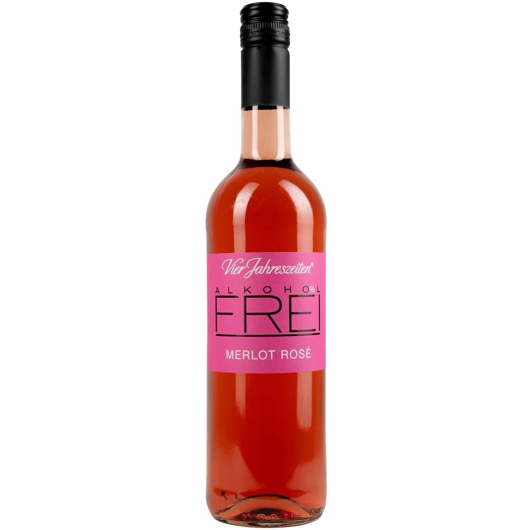 Vier Jahreszeiten FREI Merlot Rosé alkoholfrei 