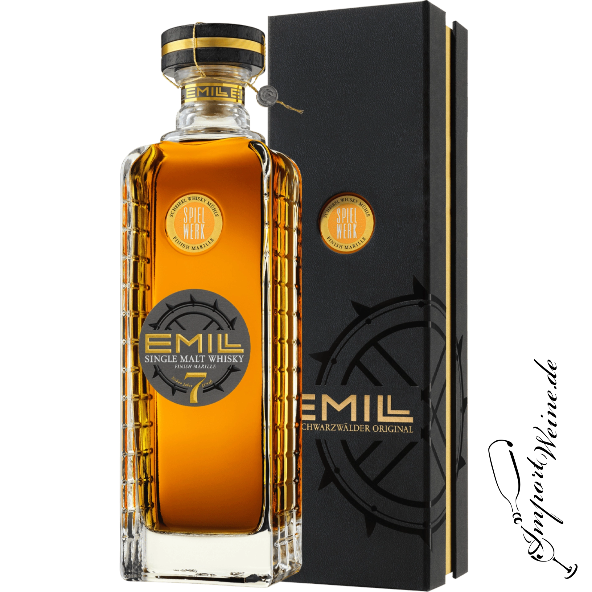 Brennerei Scheibel EMILL Spielwerk Single Malt Whisky Jahrgangs-Edition 2024