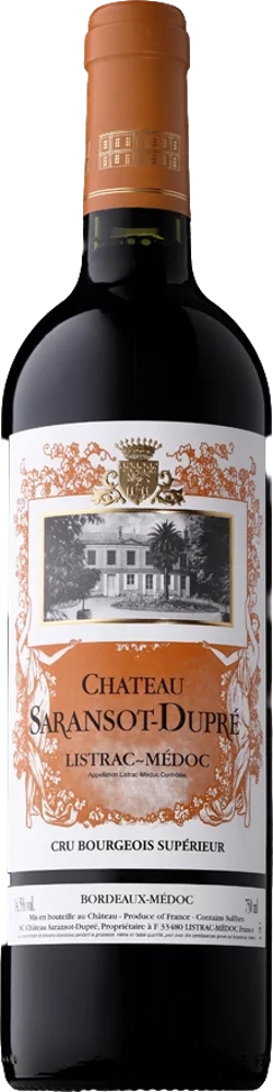 Château Saransot-Dupré Listrac-Médoc Cru Bourgeois Supérieur 2019 0.75l