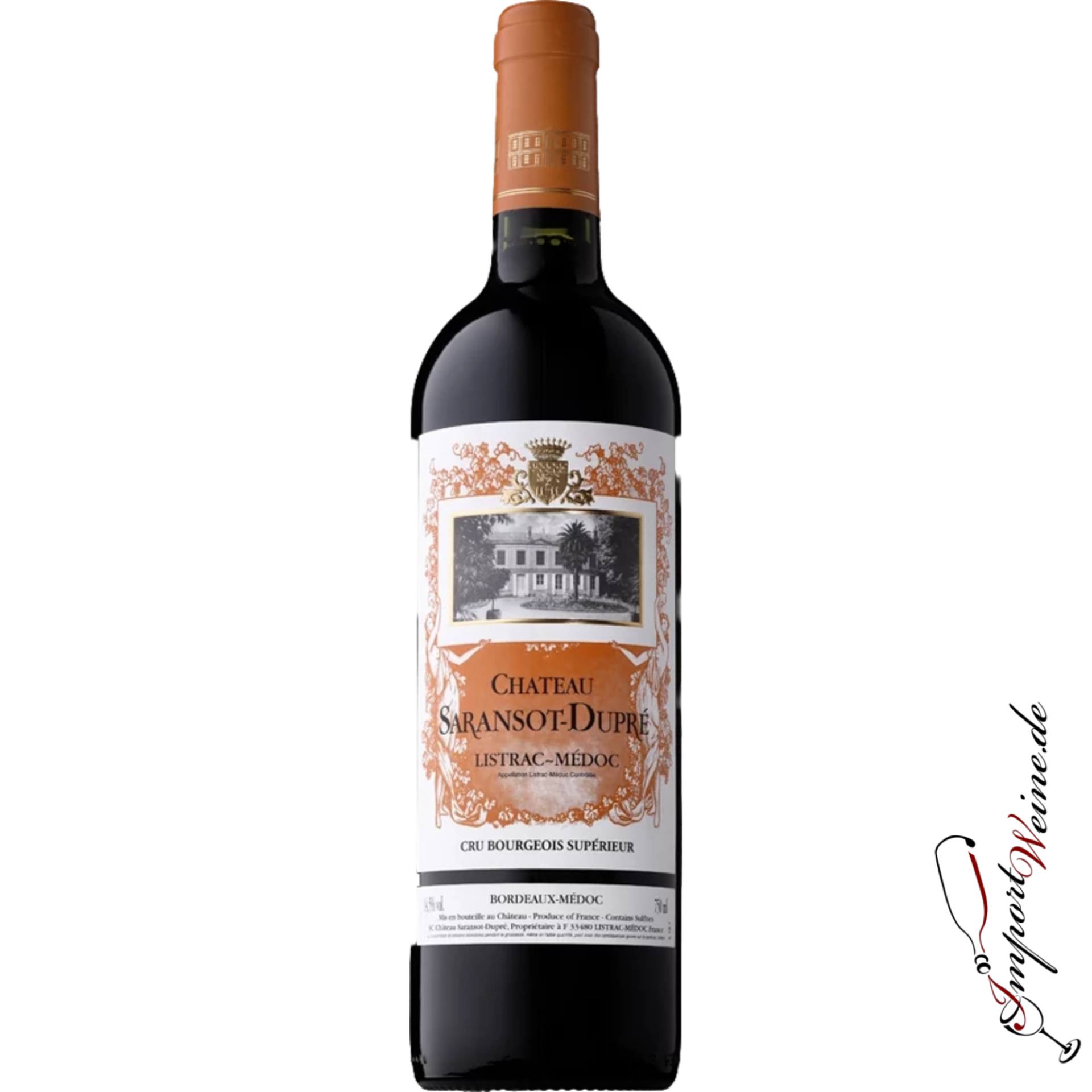 Château Saransot-Dupré Listrac-Médoc Cru Bourgeois Supérieur 2019 0.75l