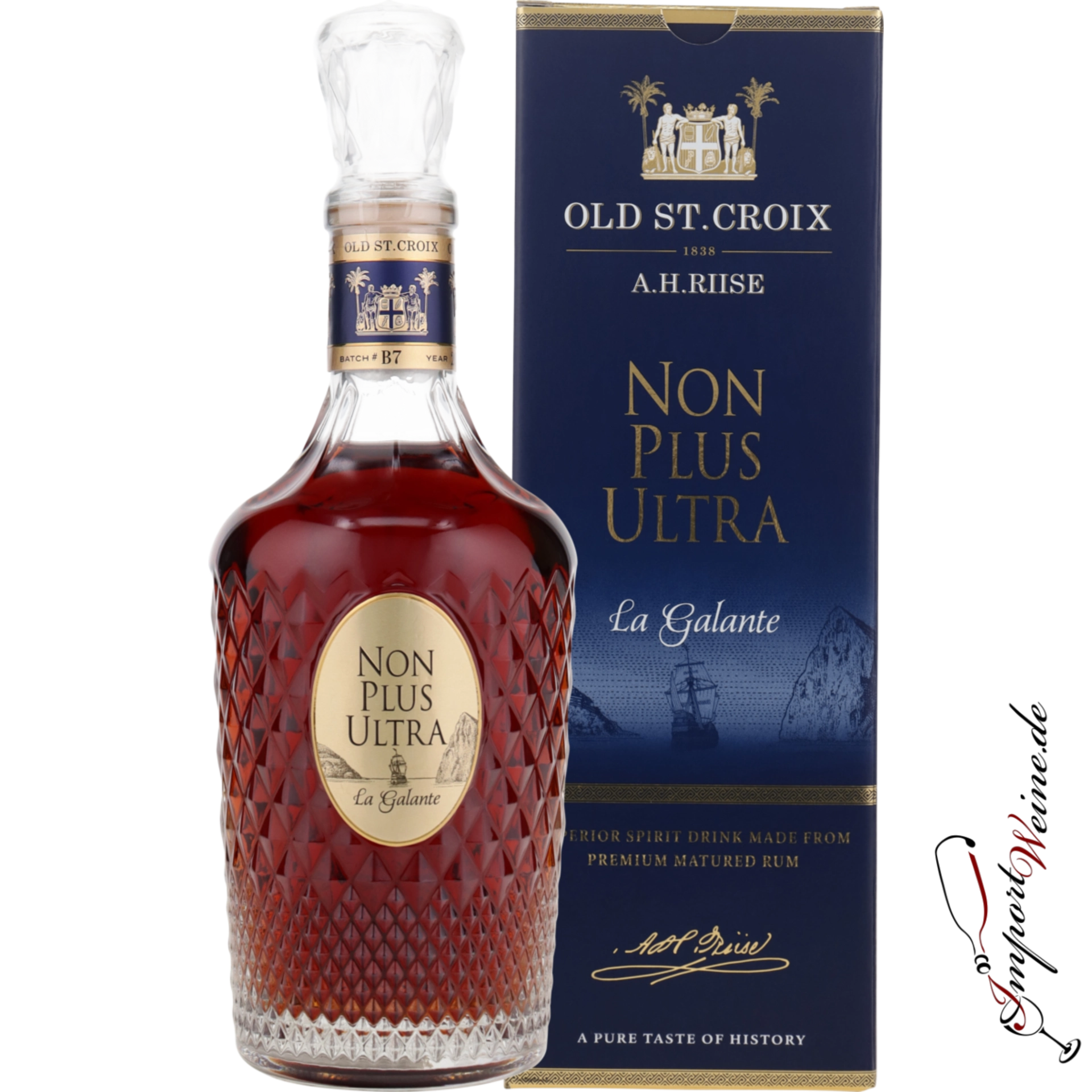 A.H. Riise Non Plus Ultra La Galante Old St. Croix
