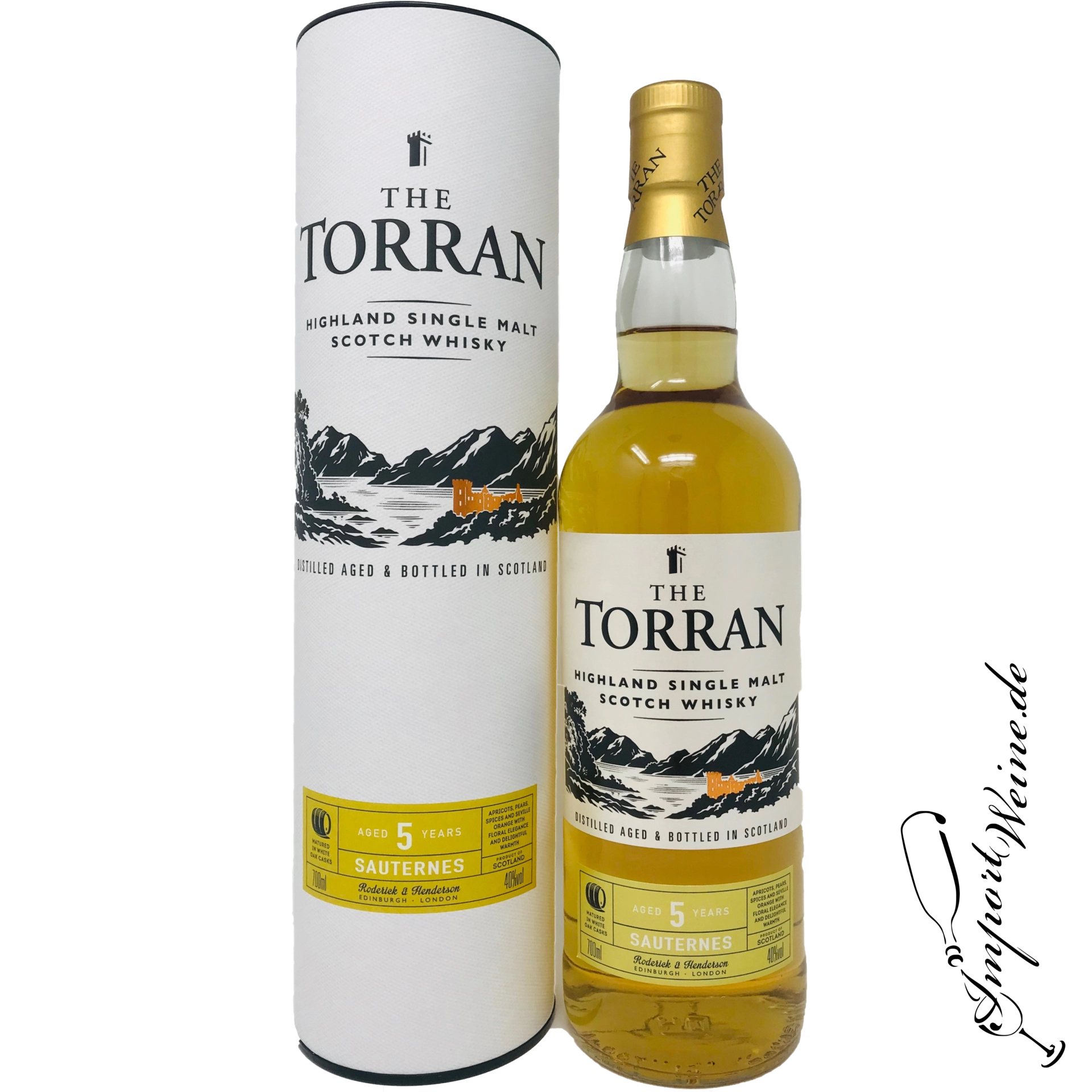 The Torran "Sauternes" Single Malt Whisky 40% 0.70l The Torran "Sauternes" Single Malt Whisky 40% 0.70l
