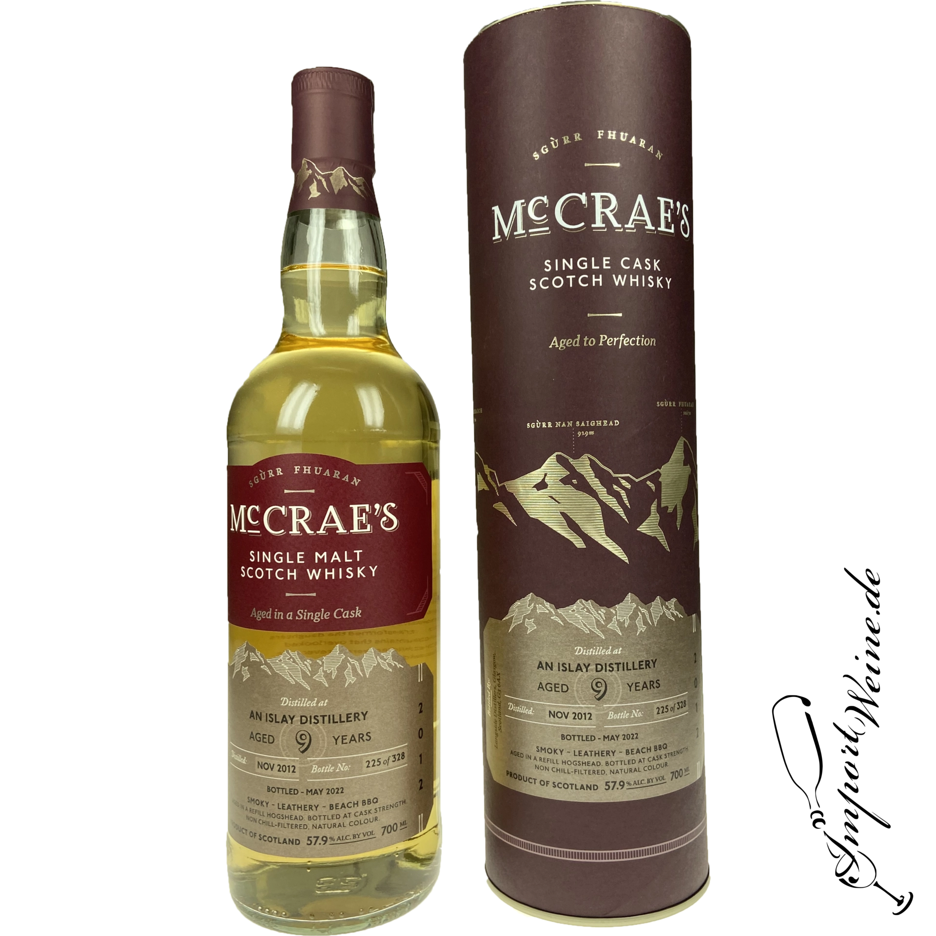 McCrae's Islay Single Malt Scotch Whisky 9 years 0.70l McCrae's Islay Single Malt Scotch Whisky 9 years 0.70l