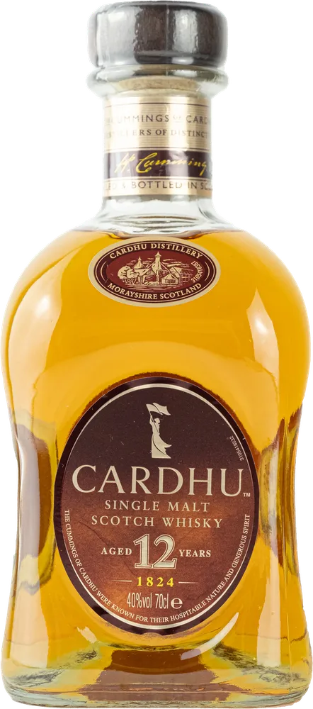 Cardhu Single Malt Scotch Whisky 12 years