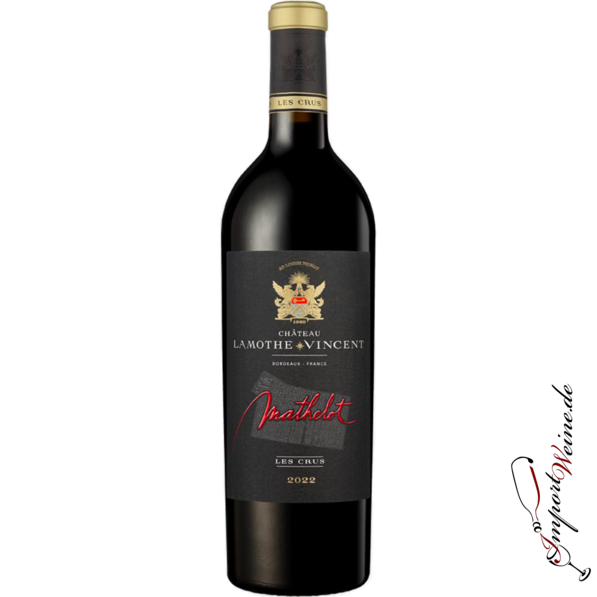 Château Lamothe-Vincent - Mathelot - Les Crus Rouge Supérieur 2022