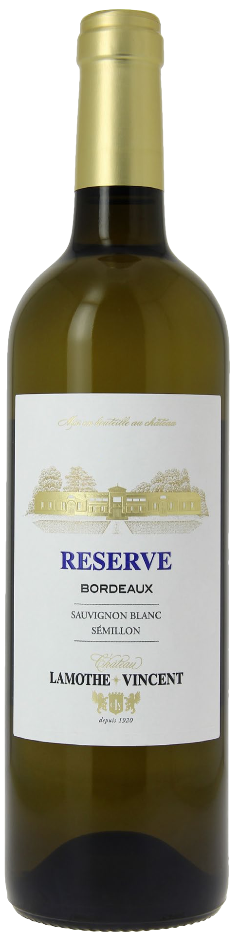 Château Lamothe Vincent Réserve blanc AOC 2022