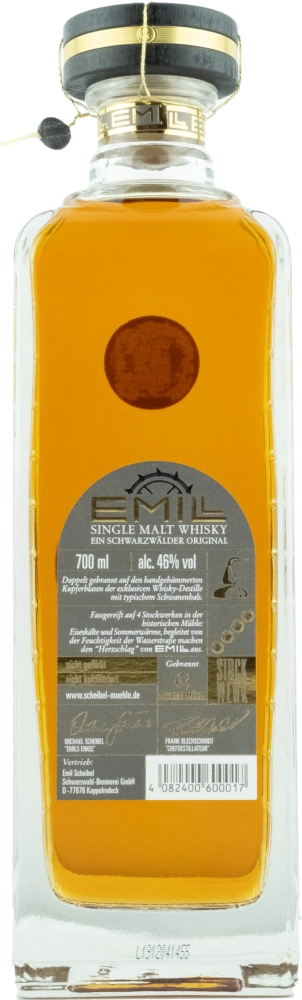 Brennerei Scheibel Emill Stockwerk Single Malt Whisky 46% 0.7l