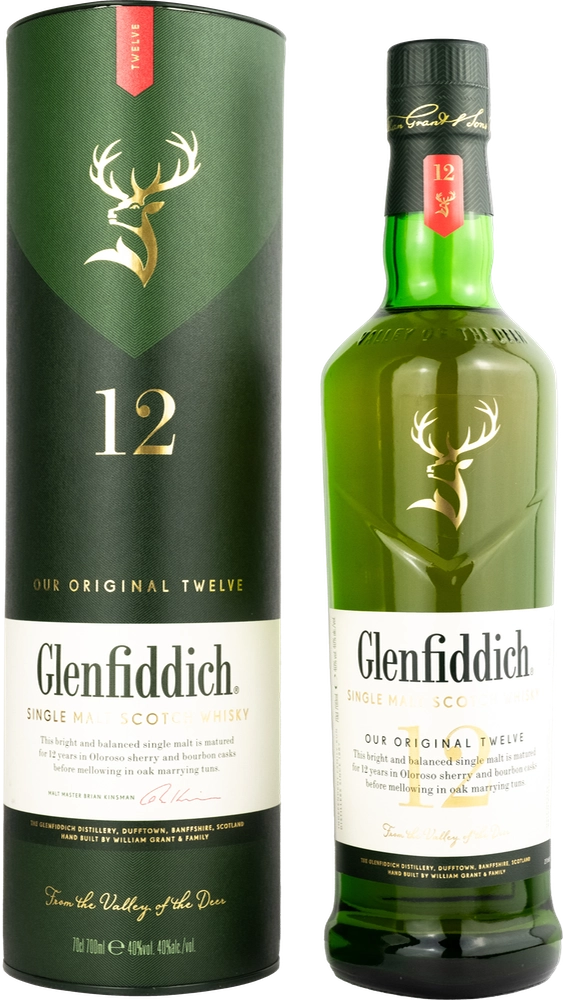 Glenfiddich Signature Single Malt Scotch Whisky 12 years