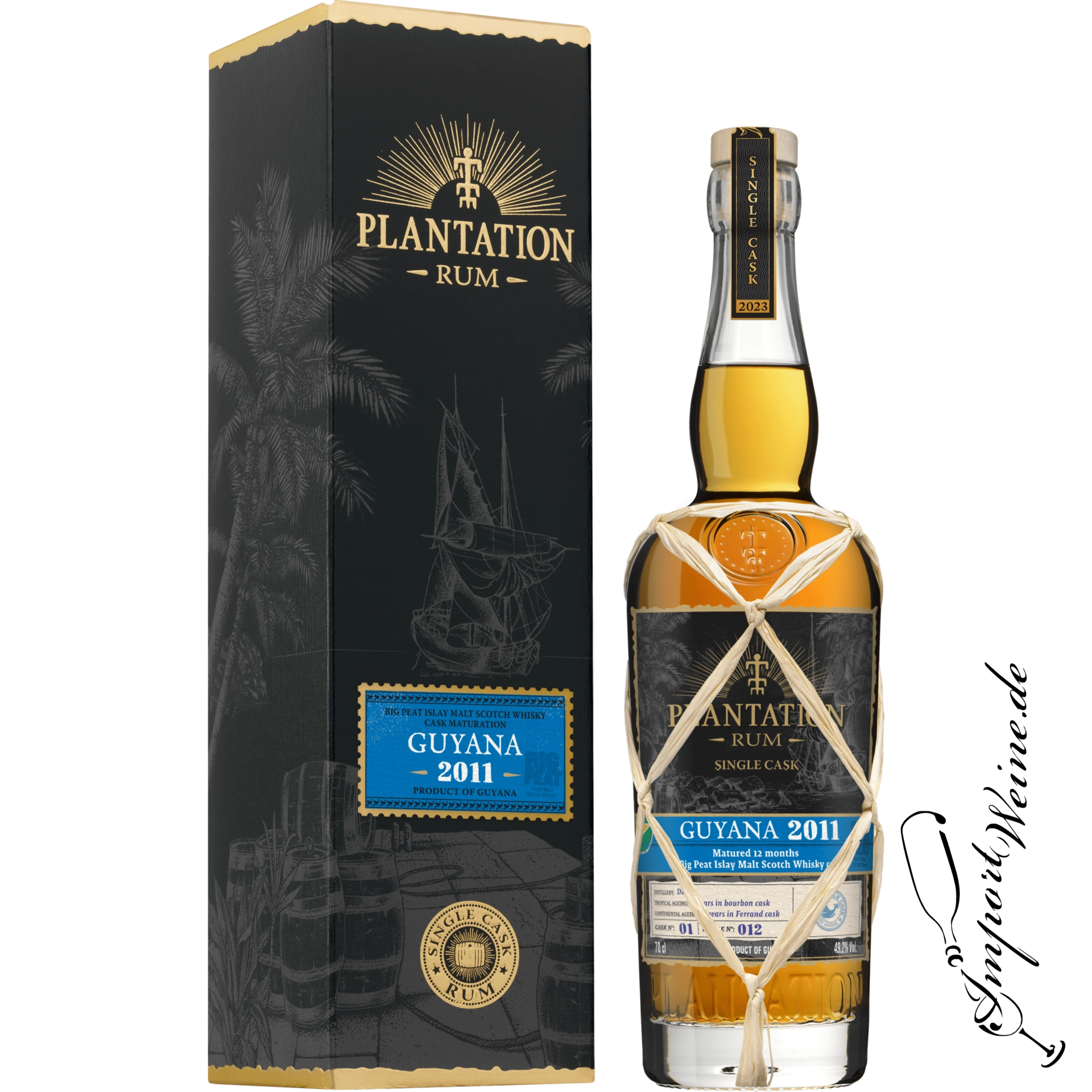 Plantation Rum Guyana 2011 Single Cask Edition 2023 49% 0.70L