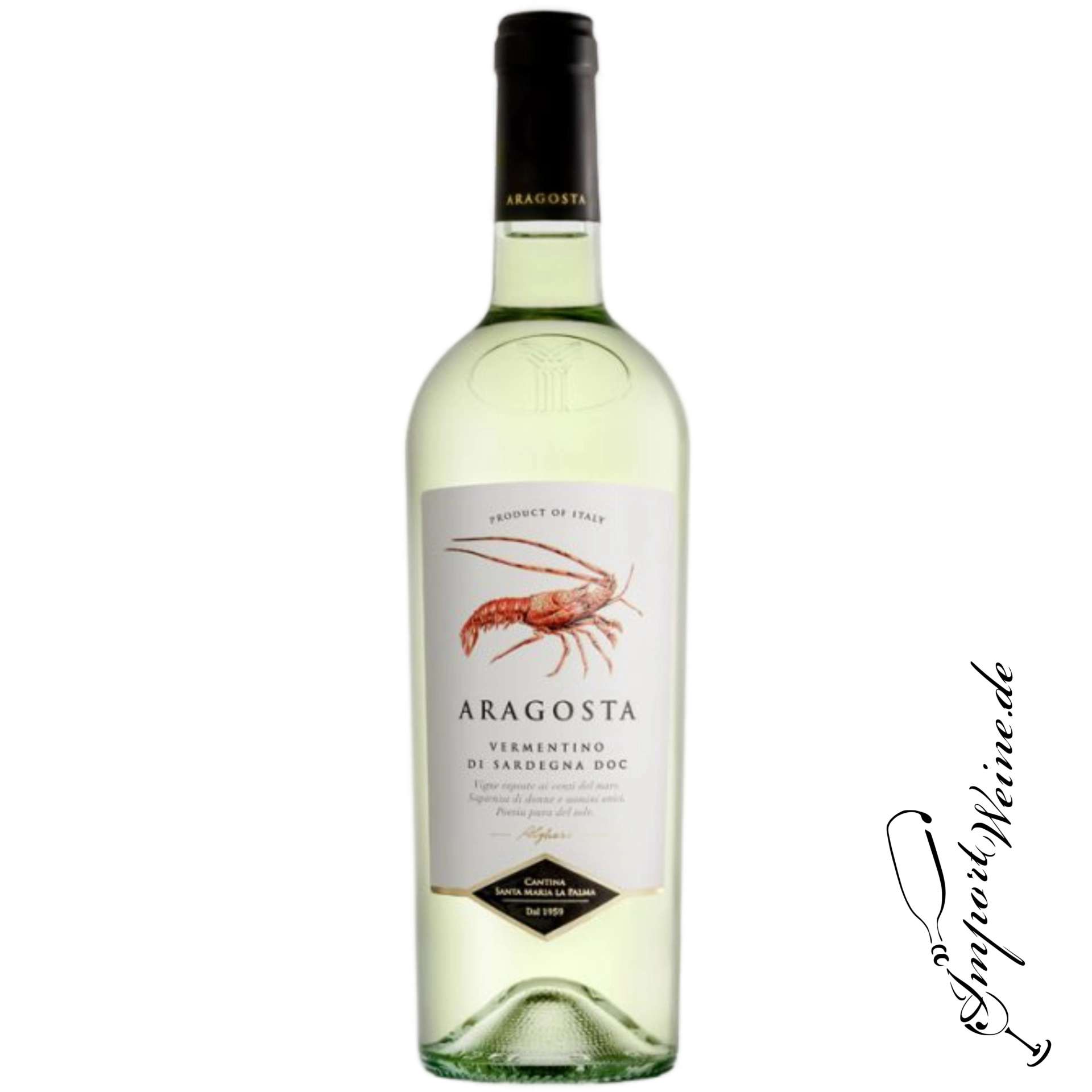 Aragosta Cantina Santa Maria la Palma Vermentino di Sardegna 2024