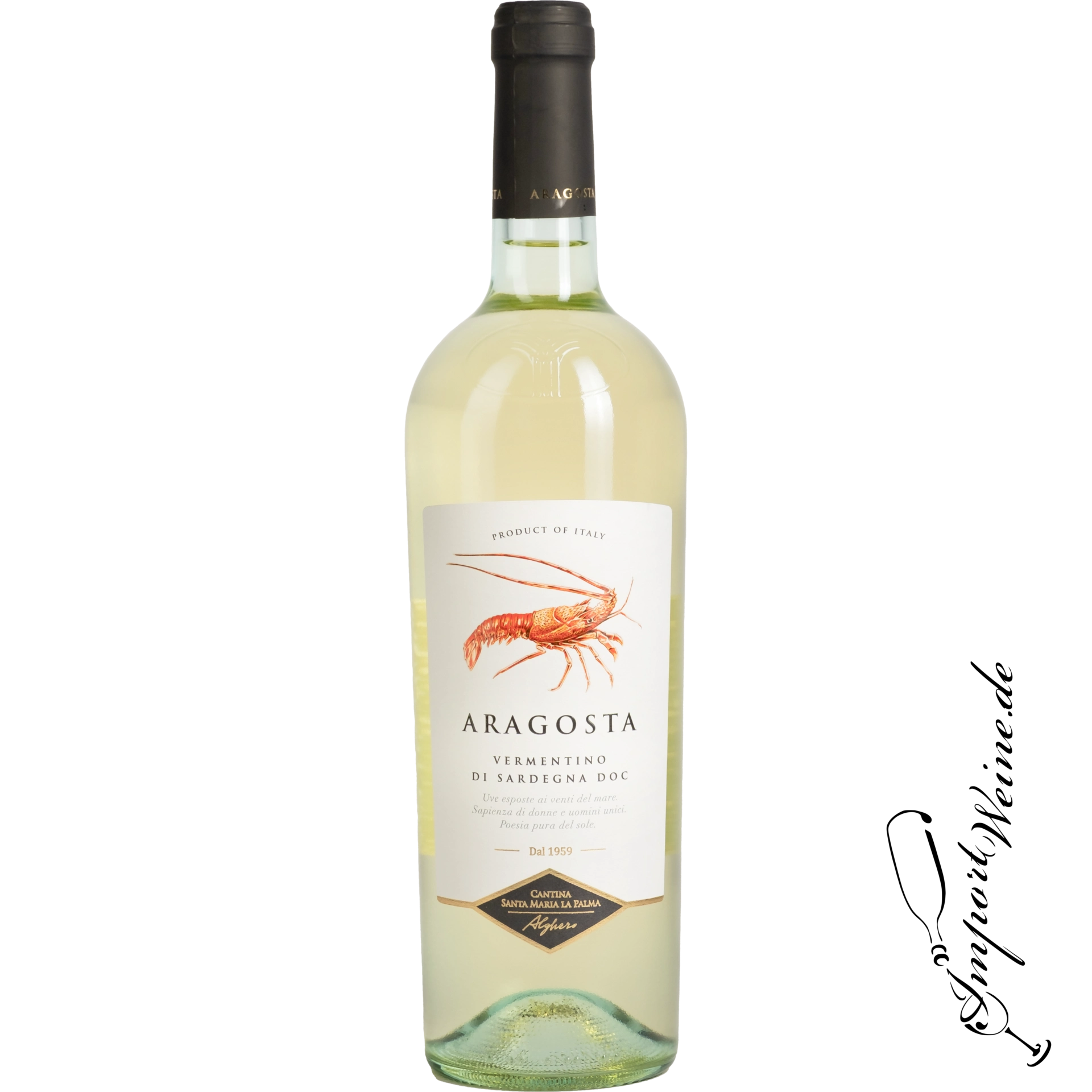 Aragosta Cantina Santa Maria la Palma Vermentino di Sardegna 2024
