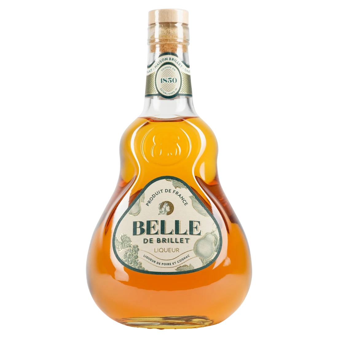 Cognac Brillet Belle de Brillet Classique 0.7 Ltr. Cognac mit Birne