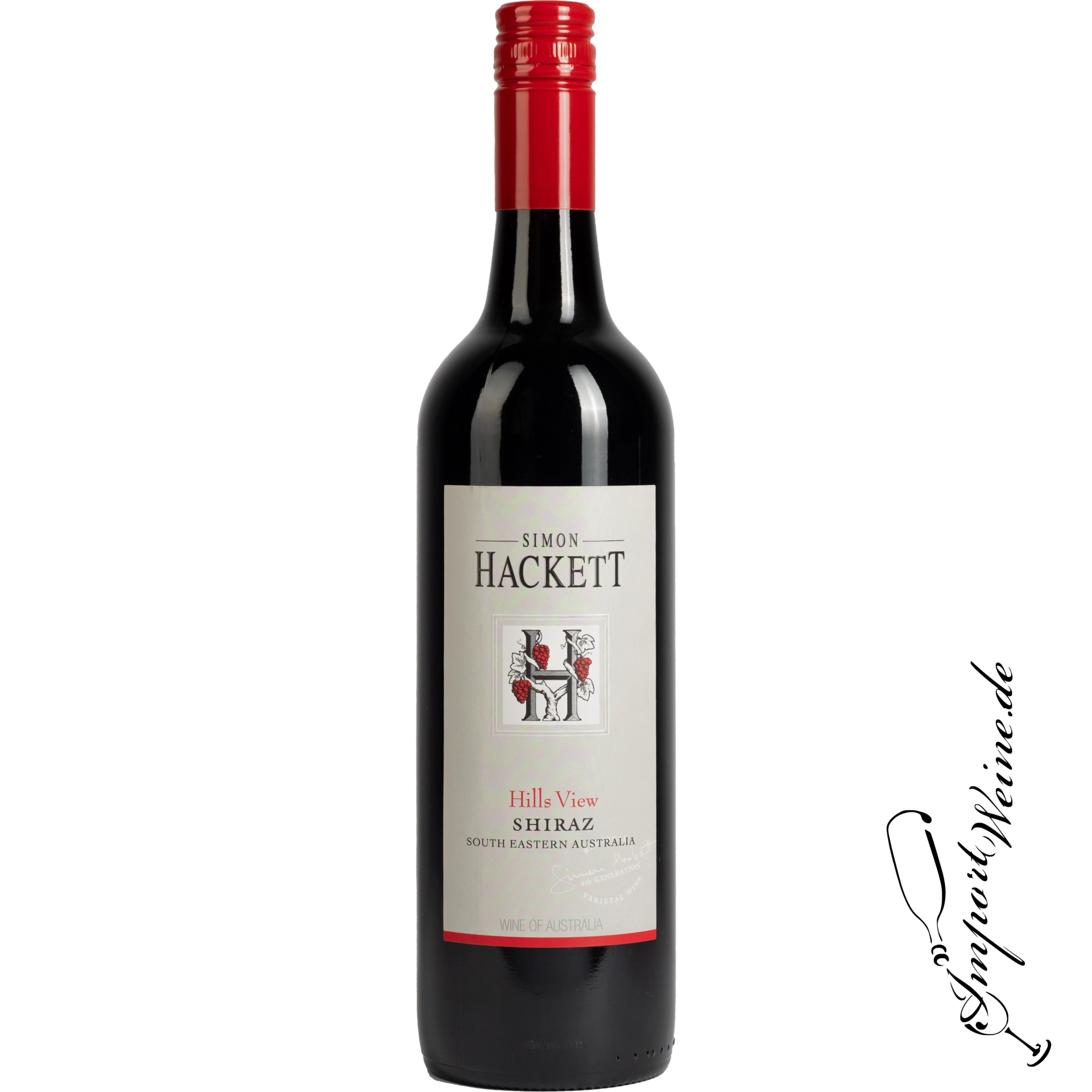 Simon Hackett Hills View Shiraz McLaren Vale 2020