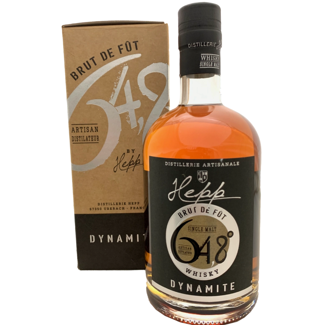 Distillerie Hepp Single Malt Whiskey Dynamite Brut de Fût 64.8%