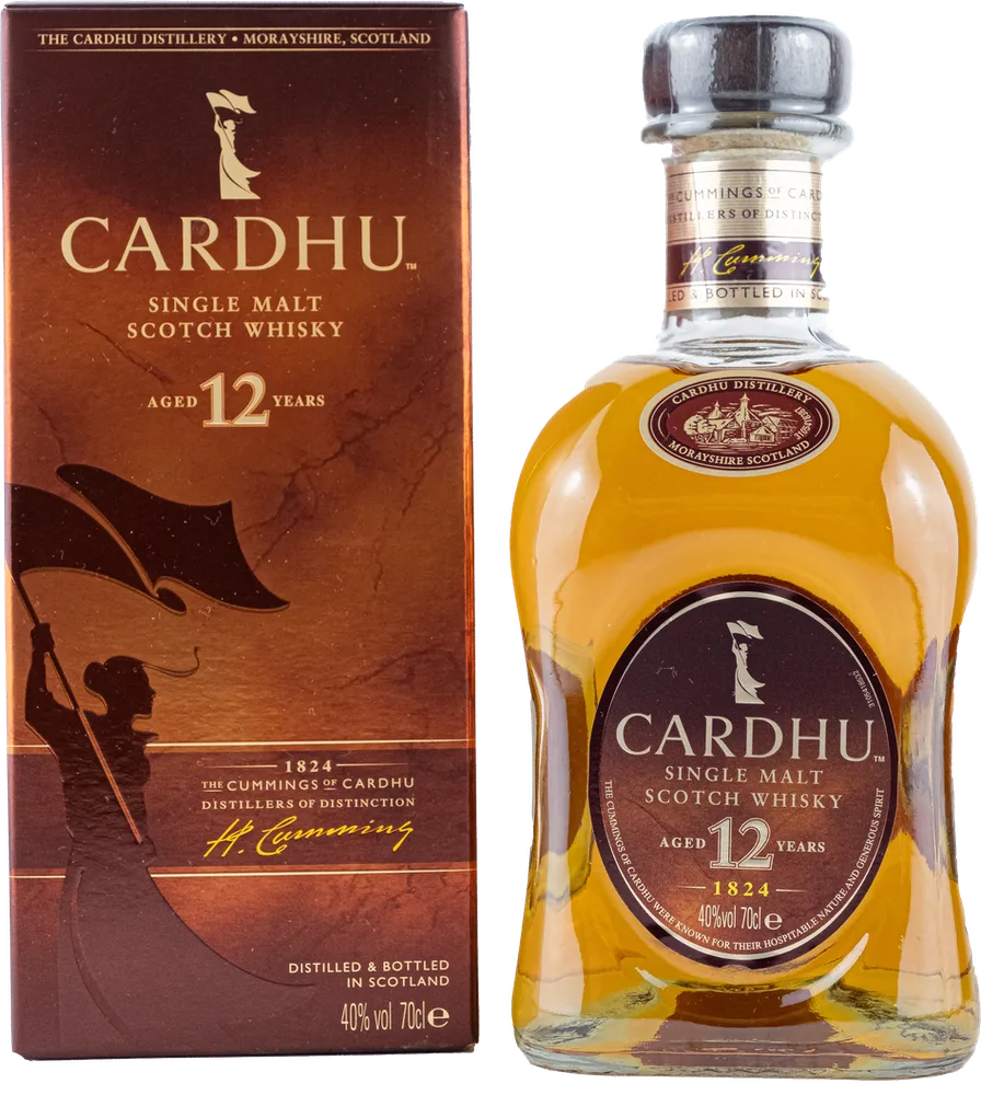 Cardhu Single Malt Scotch Whisky 12 years