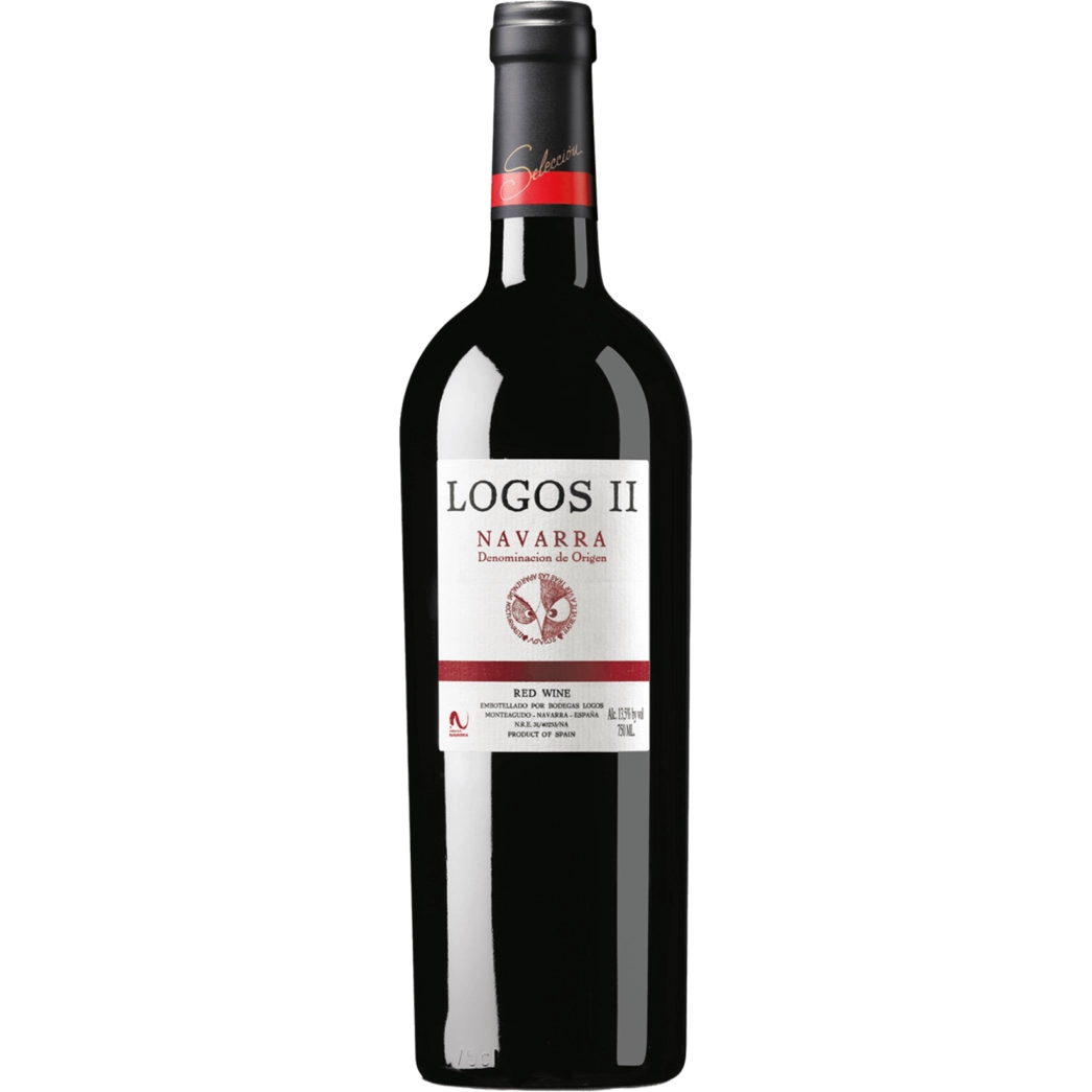 Bodegas Logos Navarra Tinto Logos II 14 Meses Barricas D.O. 2015