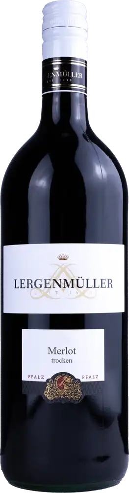 Lergenmüller Merlot trocken 1 Liter