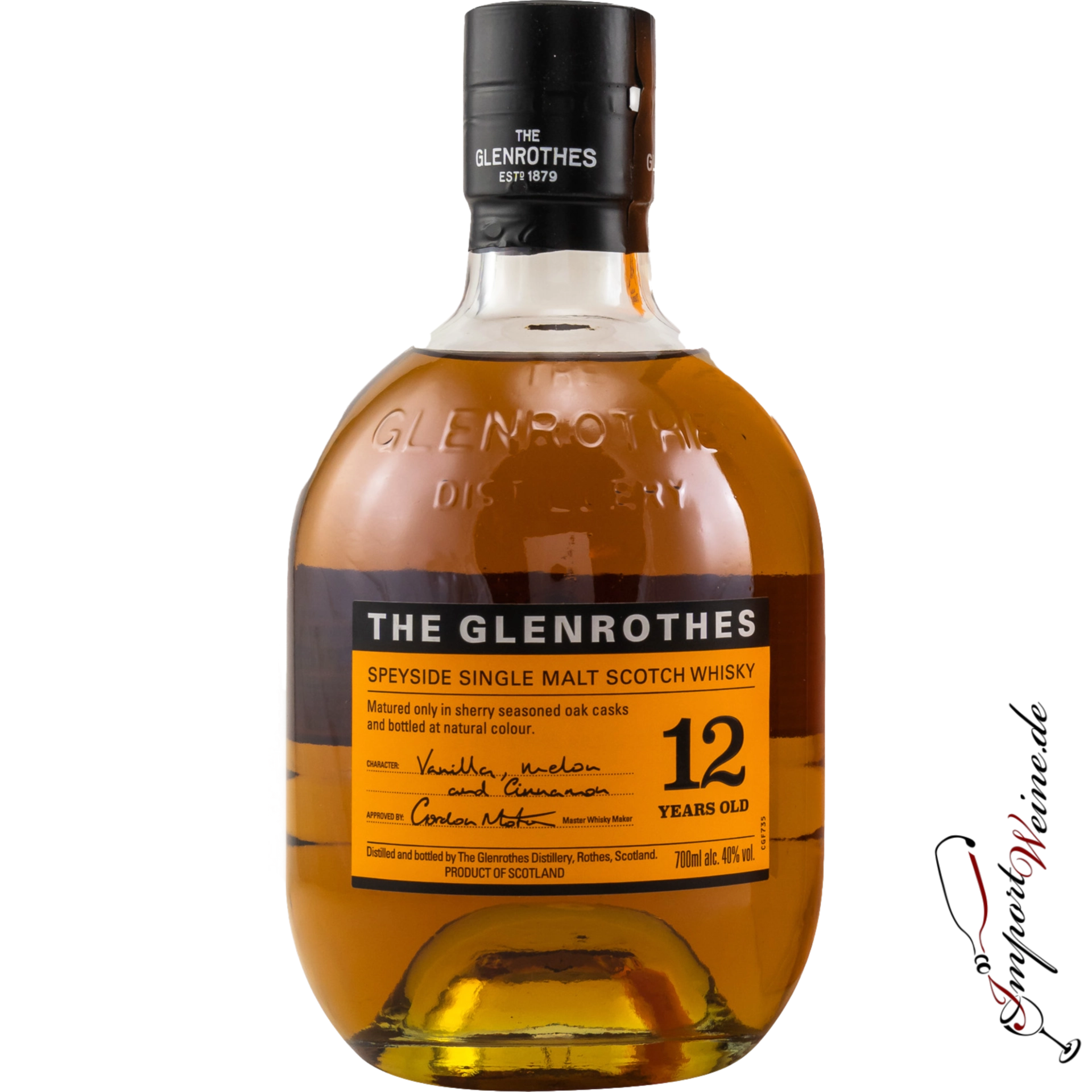 Glenrothes 12 Years Old Malt Whisky 40% 0.70l