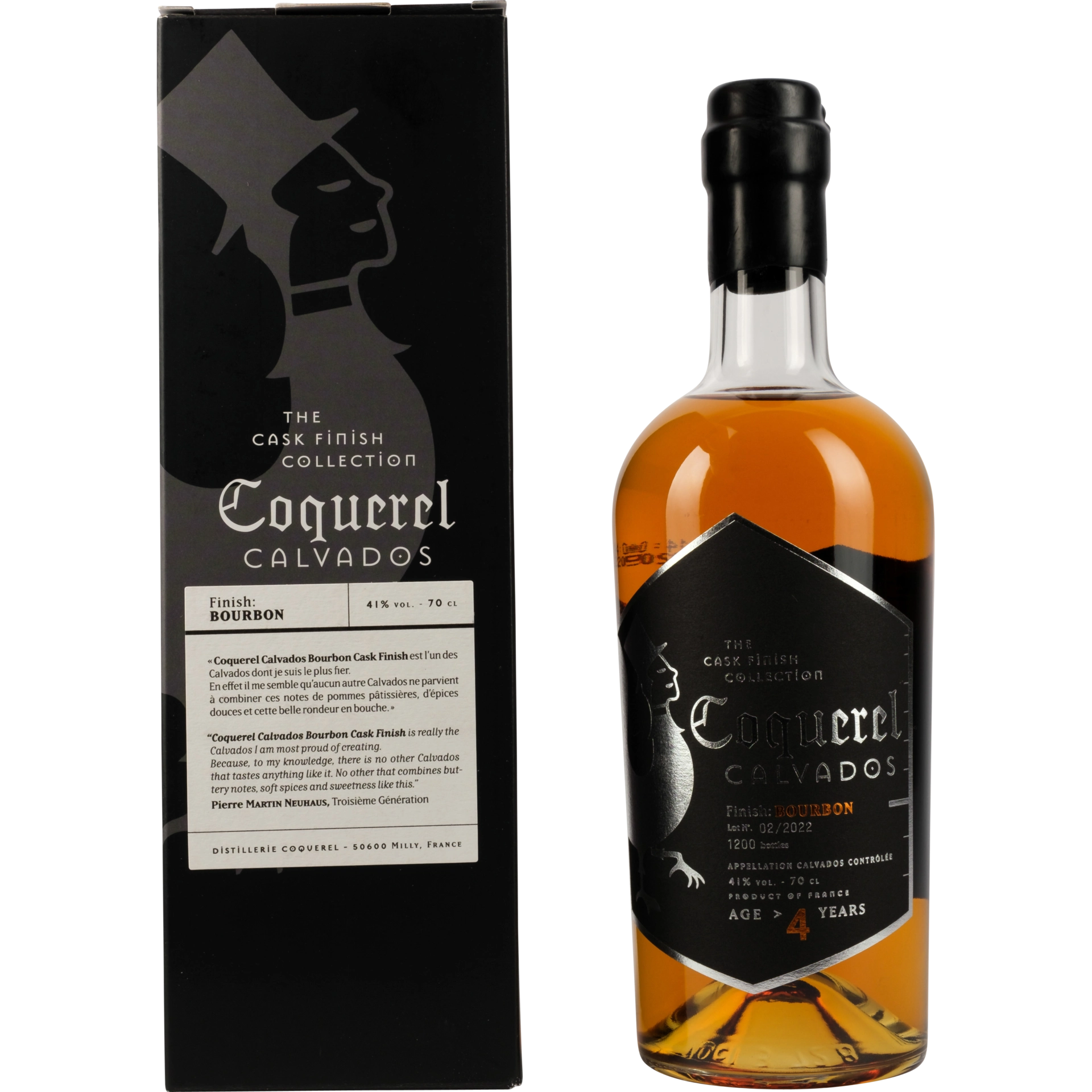 Coquerel Calvados THE CASK FINISH Bourbon 41% Coquerel Calvados THE CASK FINISH Bourbon 41%