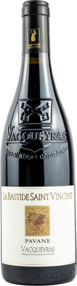 Vacqueyras AC PAVANE La Bastide de Saint Vincent 2015