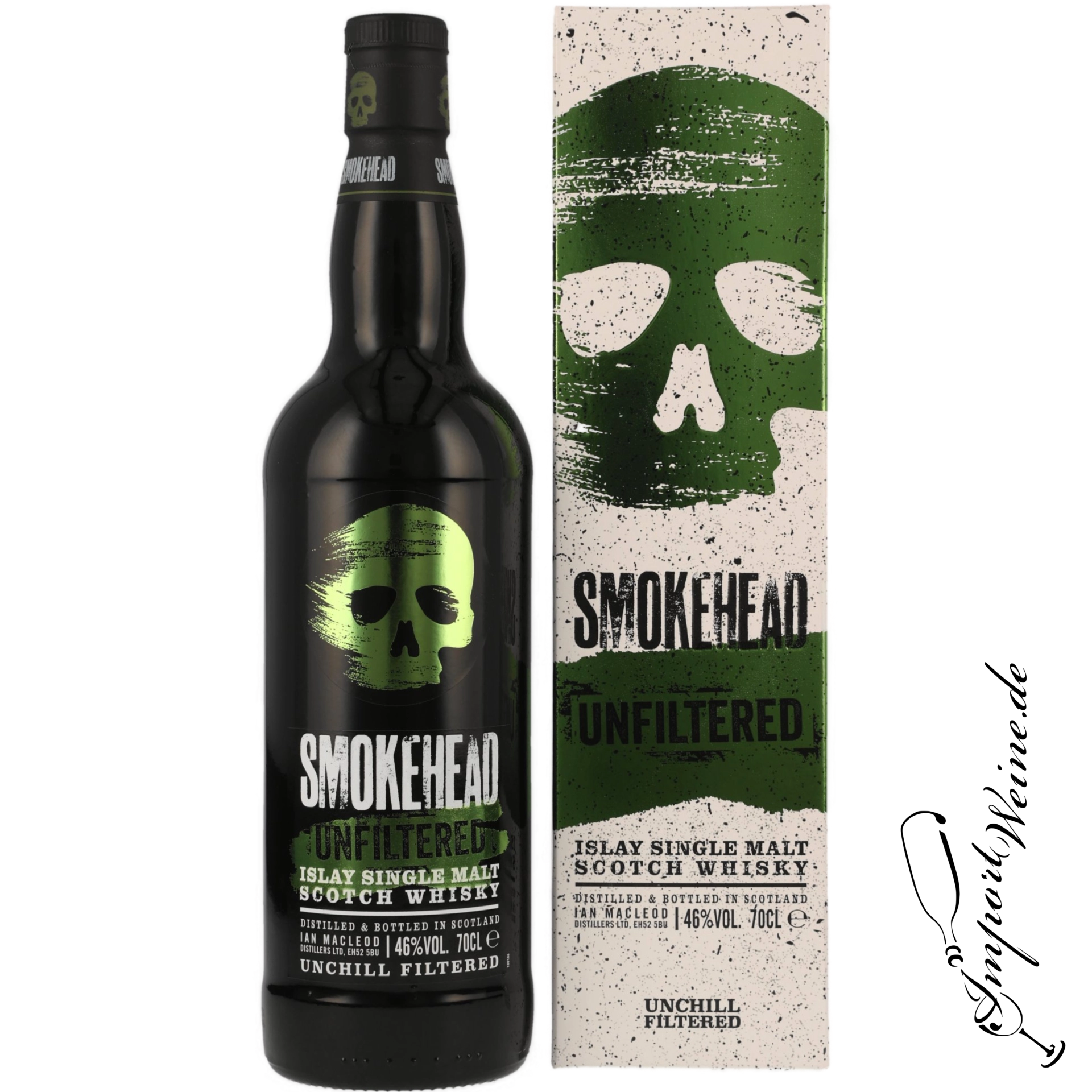 Smokehead Unfiltered Islay Single Malt Scotch Whisky 46% 0.70l Smokehead Unfiltered Islay Single Malt Scotch Whisky 46% 0.70l