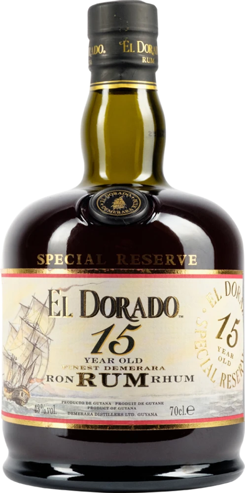 El Dorado Special 15 Years Old Rum 43% 0.70 l