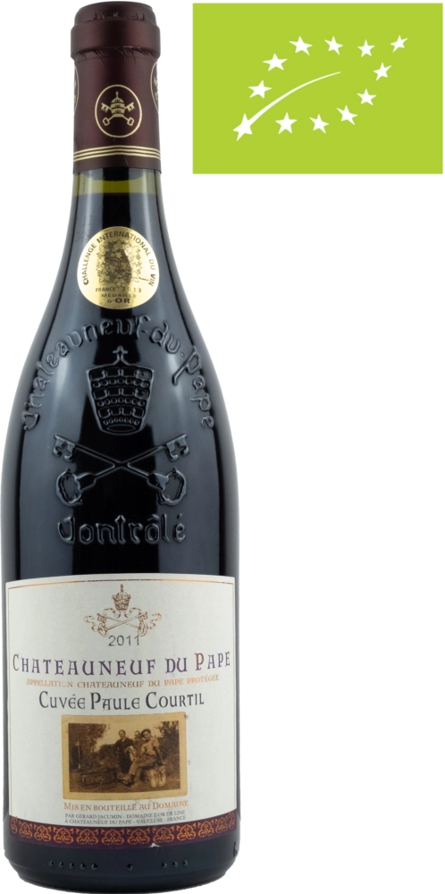 Châteauneuf-du-Pape Cuvée Paule Courtil 2011 bio