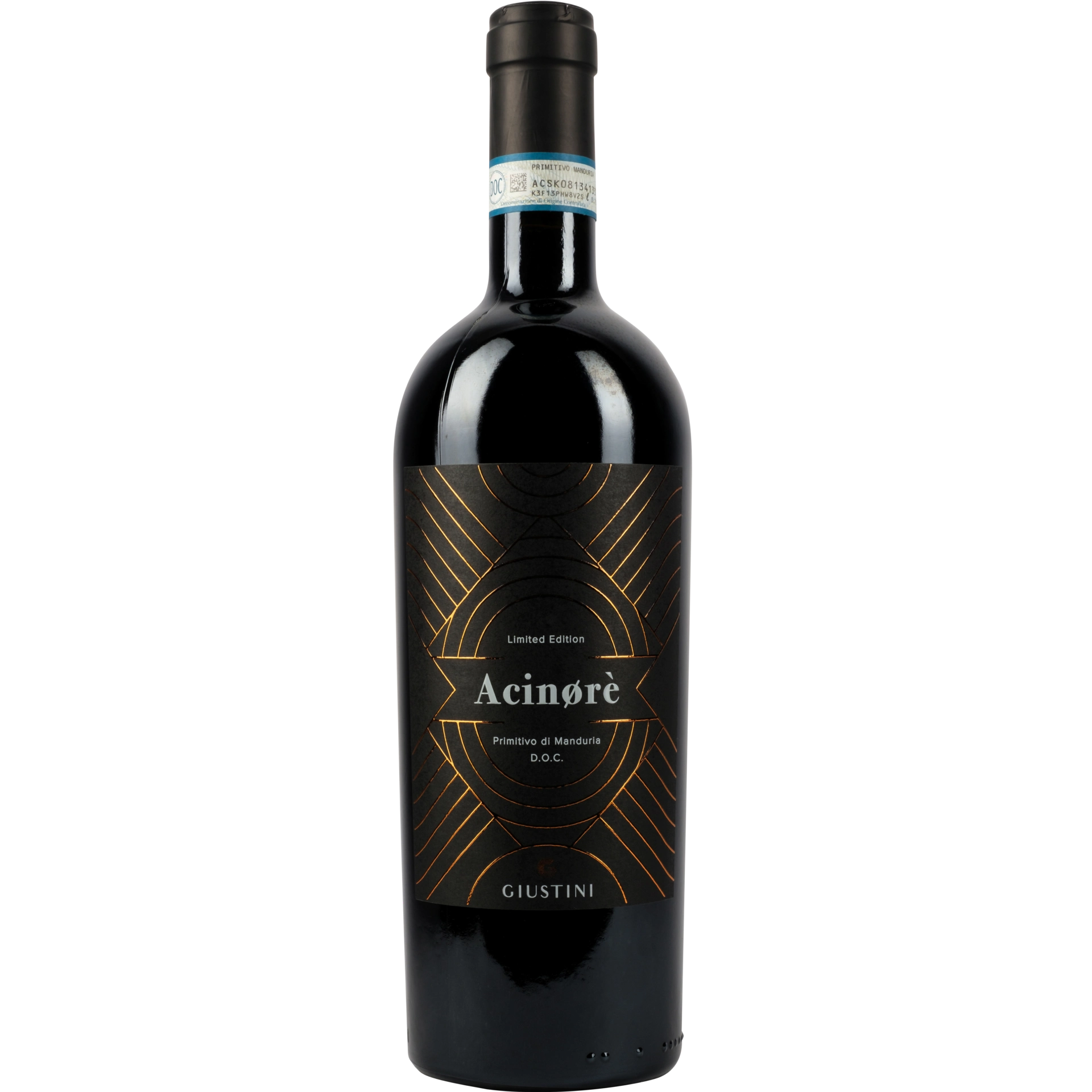 Tenuta Giustini Acinorè Limited Edition Primitivo di Manduria DOC 2021