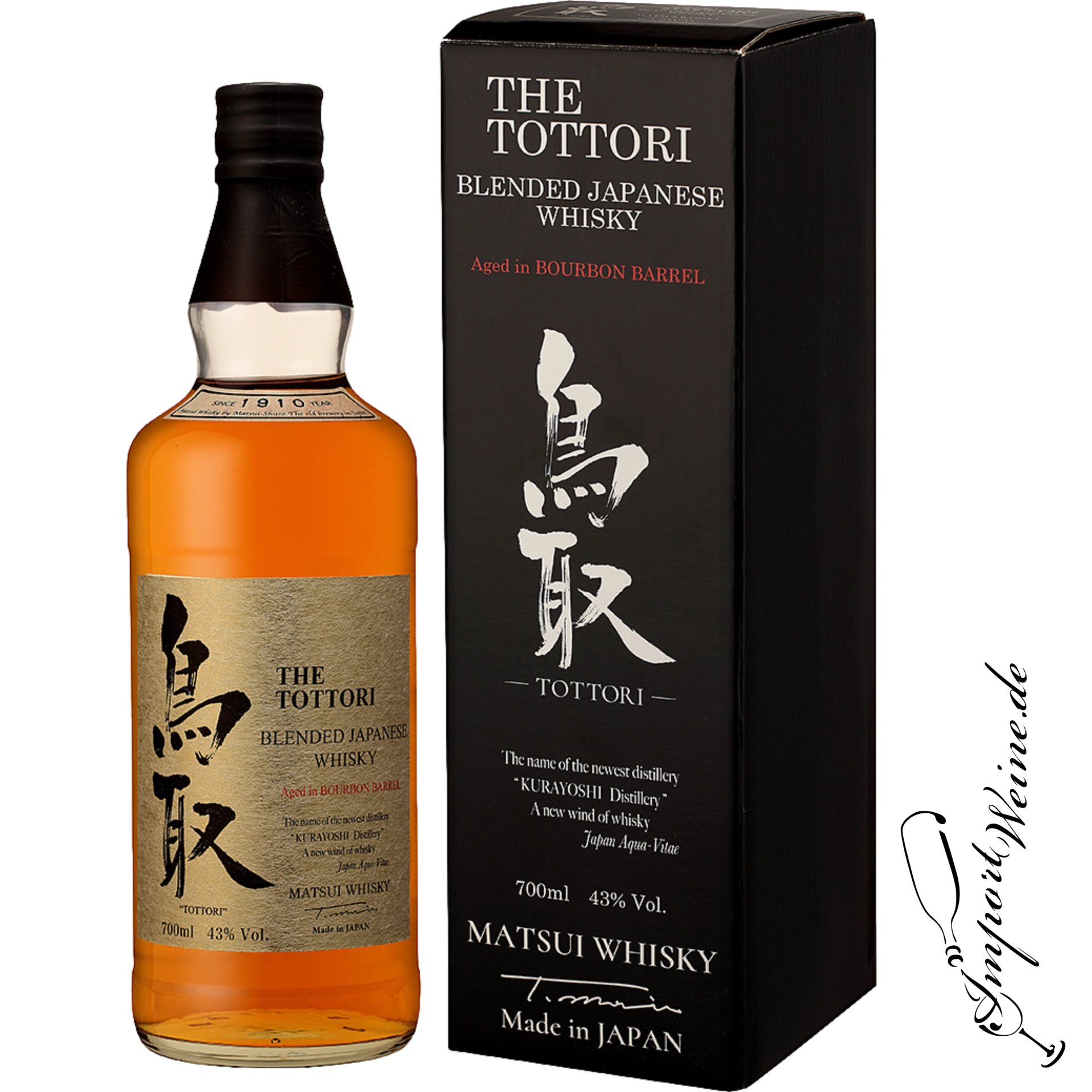 The Tottori Whisky Japan 0.70L