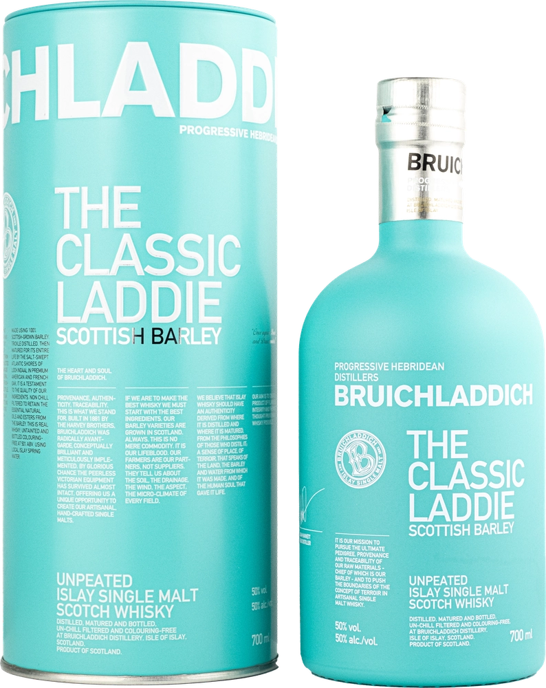 Bruichladdich The Classic Laddie Scottish Barley Islay Single Malt Scotch Whisky  50%