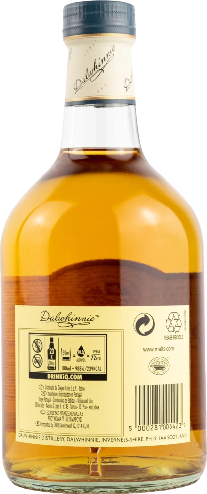 Dalwhinnie Highland Single Malt Scotch Whisky 15 years