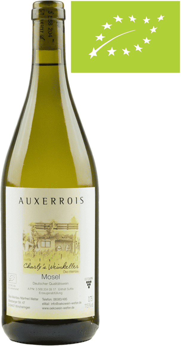 Auxerrois trocken Charlys Weinkeller Mosel Bio