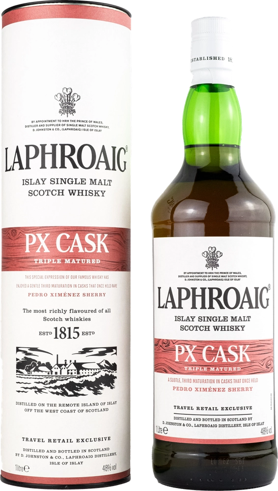 Laphroaig PX Cask Islay Single Malt Scotch Whisky 48% 1.00 l