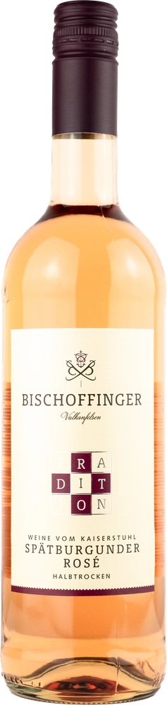 Bischoffinger Spätburgunder Rosé Tradition halbtrocken 2020